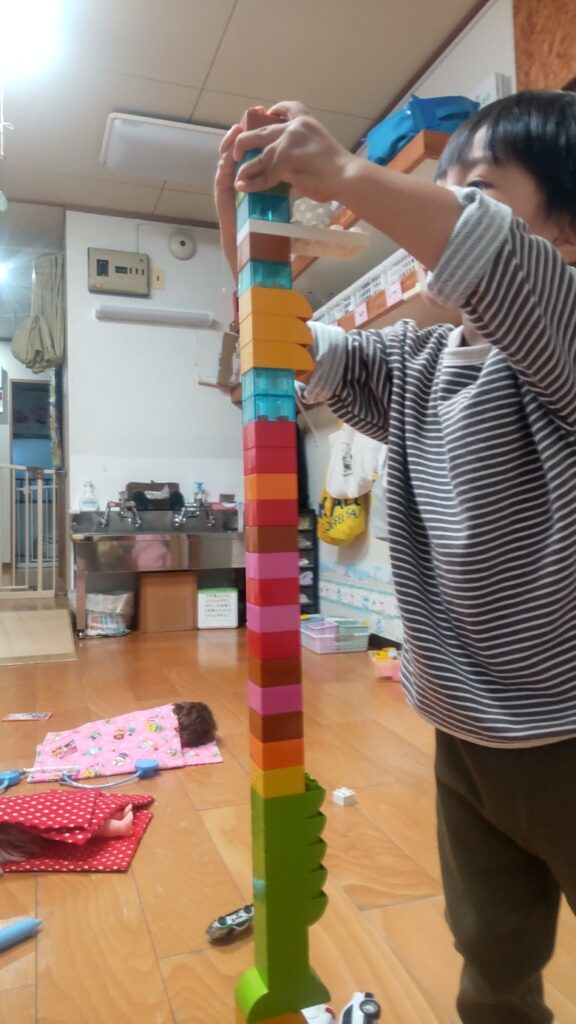 自分よりも高く