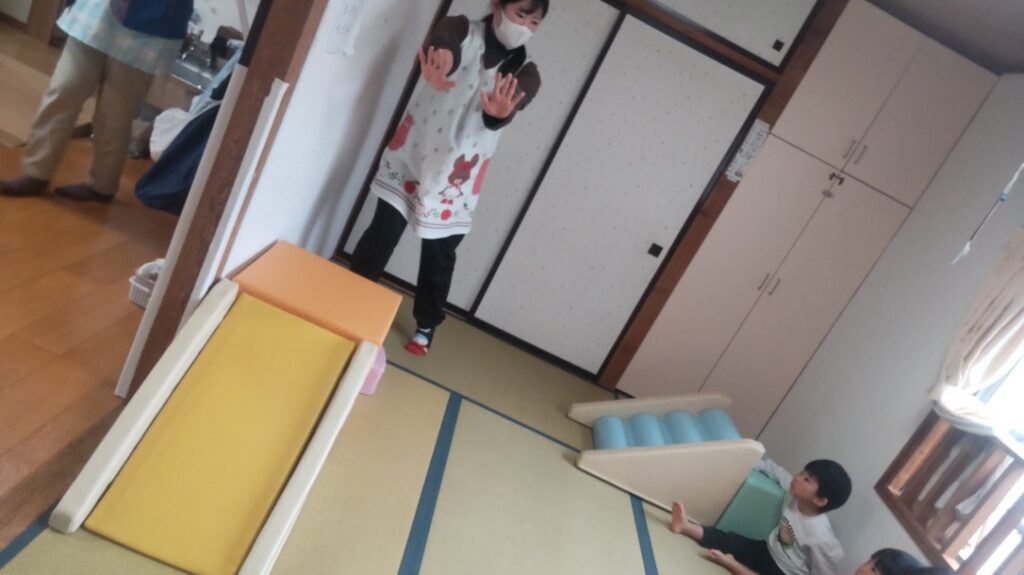 室内遊具を　最大限に