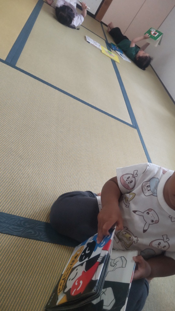 お昼寝前の　おたのしみ
