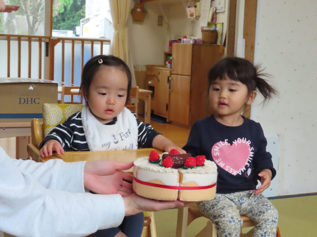 ５月生まれの誕生会♪