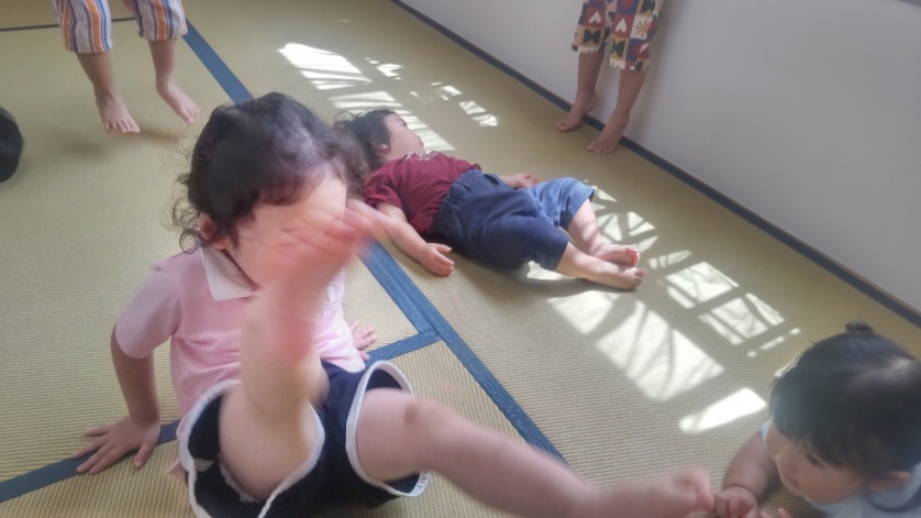 ちゃんと　参加してます